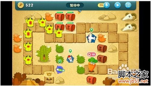 保卫萝卜沙漠7通关攻略图文详细解析1