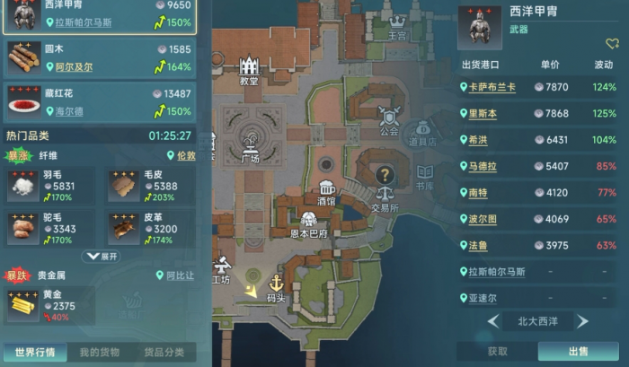 大航海时代传说跑商攻略1