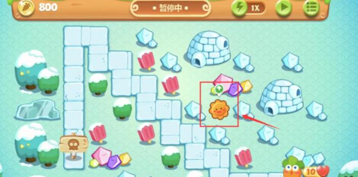 保卫萝卜2第5关怎么过1