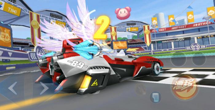 qq飞车的训练广场在哪1