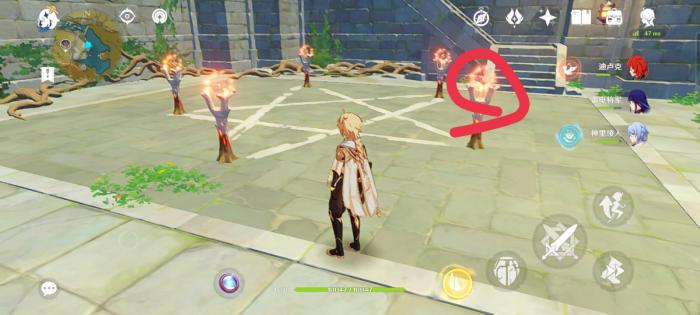 原神天道的机关怎么过1