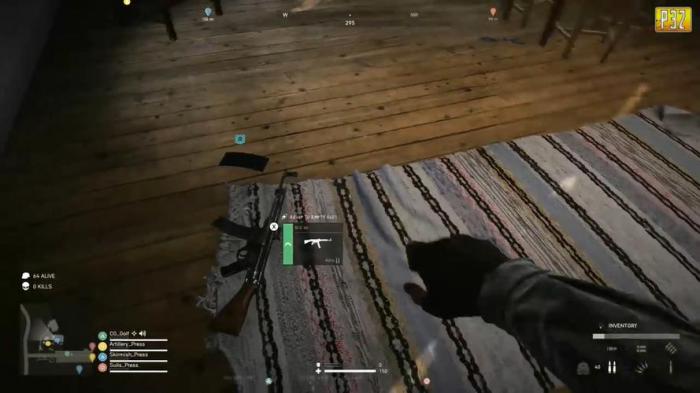 绝地求生大逃杀如何快速捡枪3