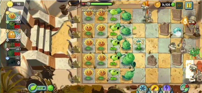 植物大战僵尸2摩登时代第9天怎么过2