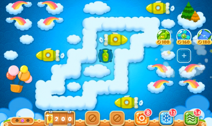 保卫萝卜2第59关怎么在规定时间内通过1