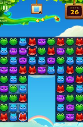 开心消消乐第15关怎么过3