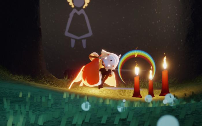 光遇怎么边打灯笼边转圈1