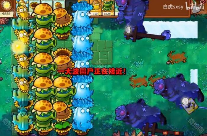 《植物大战僵尸杂交版》挑战模式第73关通关攻略6