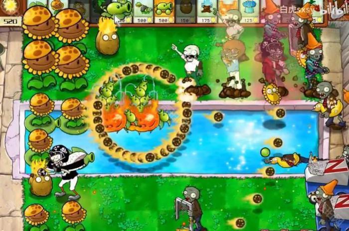 《植物大战僵尸杂交版》挑战模式第19关通关攻略3