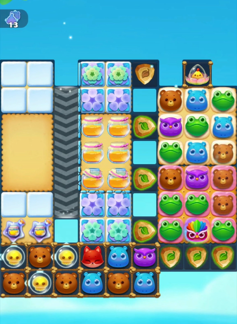 开心消消乐怎么能得高分1