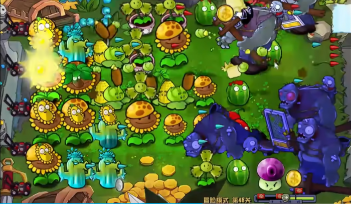 植物大战僵尸48关怎么过3