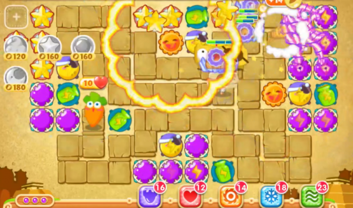 保卫萝卜2第69关怎么过3