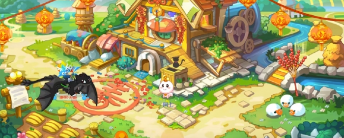 摩尔庄园夜煞龙怎么打1