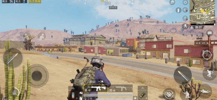 和平精英青铜城打法技巧是什么1