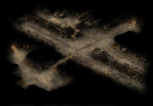 传奇矿场地图素材_传奇矿区地图