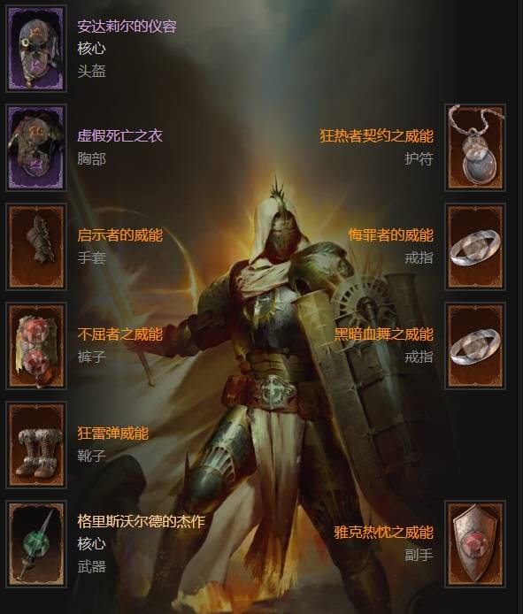 暗黑4S11圣骑士攻速狂热BD推荐1