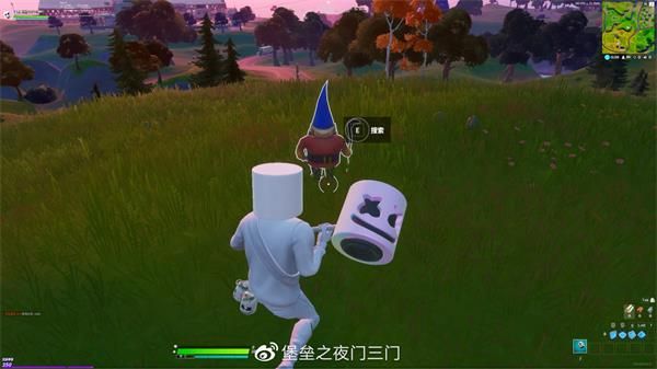 《堡垒之夜》赛道卷心菜地农场标牌执剑地精位置1