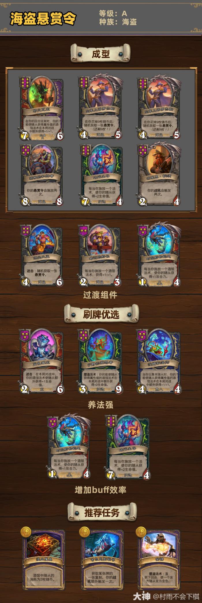 炉石传说33.4.2酒馆战棋海盗悬赏令玩法攻略1