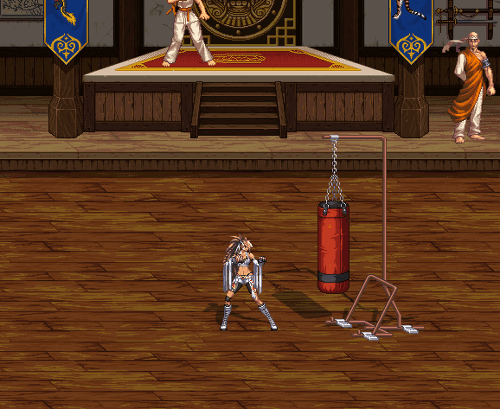 DNF女柔道重做技能演示13