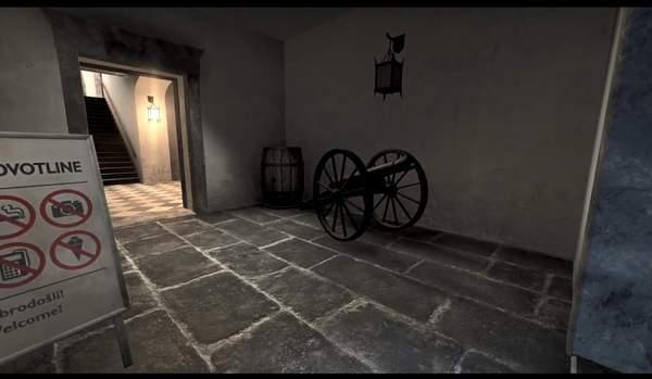 《CS:GO》城堡地图现实对比7
