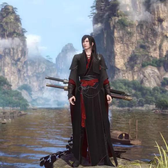 《逆水寒》乌栖离阳时装欣赏2