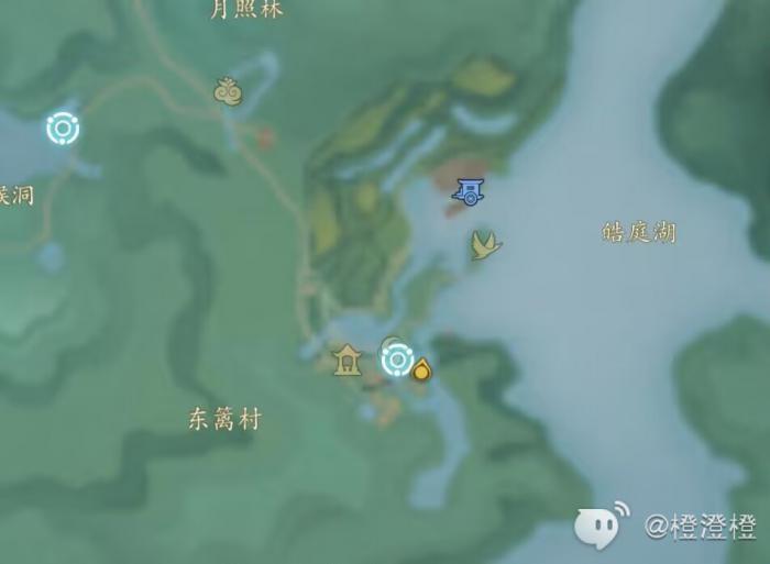 诛仙世界青云山麓闲涉丹青全位置一览14