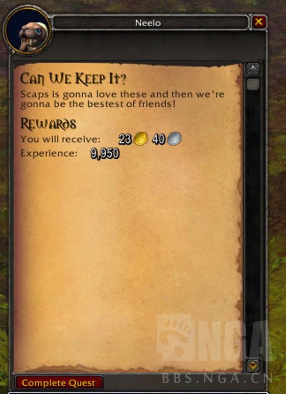 魔兽世界走丢的豺狼人宝宝任务攻略7