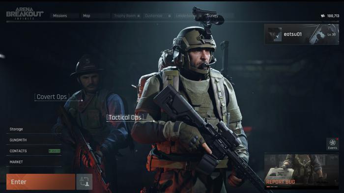 暗区突围无限怎么操作1