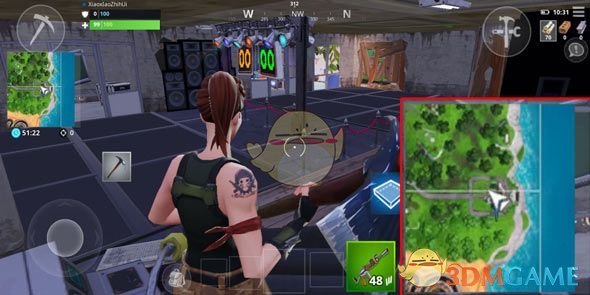 《堡垒之夜》第七赛季第二周废弃宅院跳舞攻略1