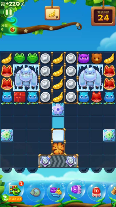 开心消消乐隐藏关385关怎么过3