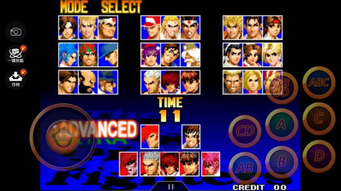 游戏厅拳皇97怎么玩双人模式2