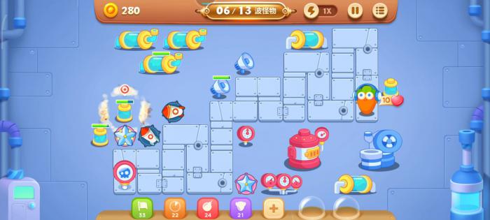 保卫萝卜3第九关怎么过2