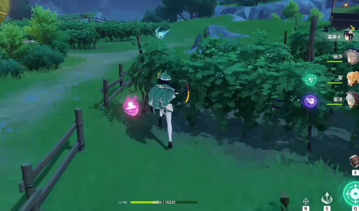 原神什么地方有晶蝶3