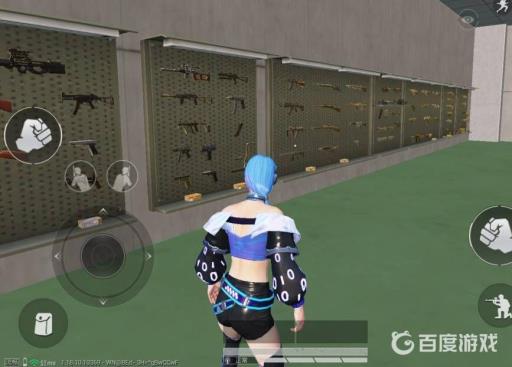 和平精英特训岛武器在哪?6