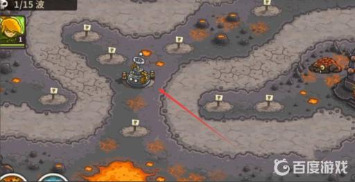 王国保卫战火焰之坑怎么过?3