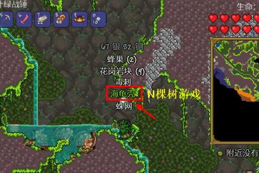 泰拉瑞亚龟壳在哪刷?4