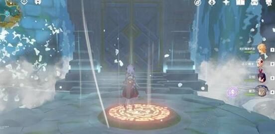 原神渌华池五个火柱子怎么解3