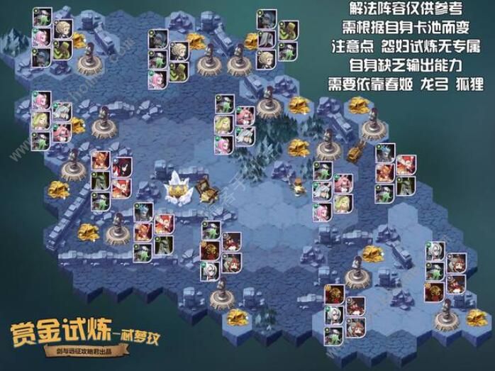 剑与远征试炼之地忒萝玟怎么过1