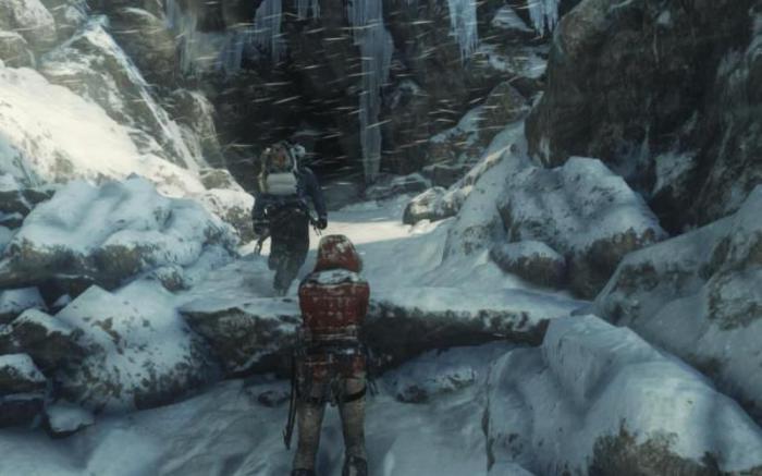 古墓丽影崛起潜水按哪个键2