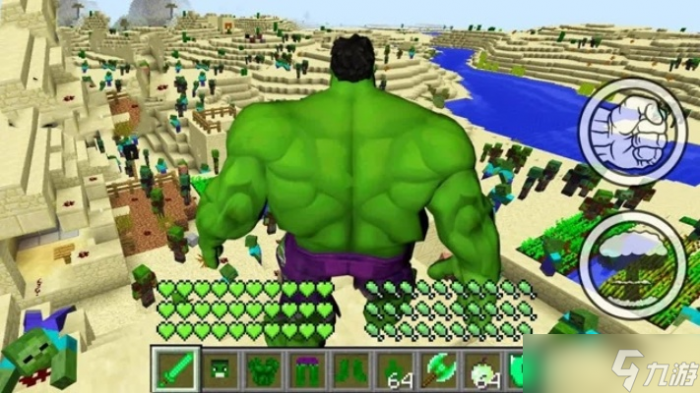 我的世界怎么做绿巨人_我的世界做绿巨人怎么做
