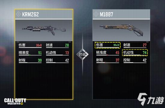 《使命召唤手游》M1887配件带什么1