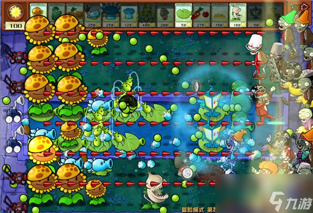 《植物大战僵尸》杂交版关卡攻略44