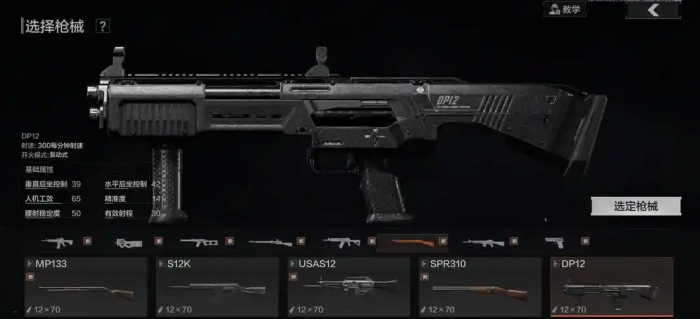 暗区突围dp12怎么改1