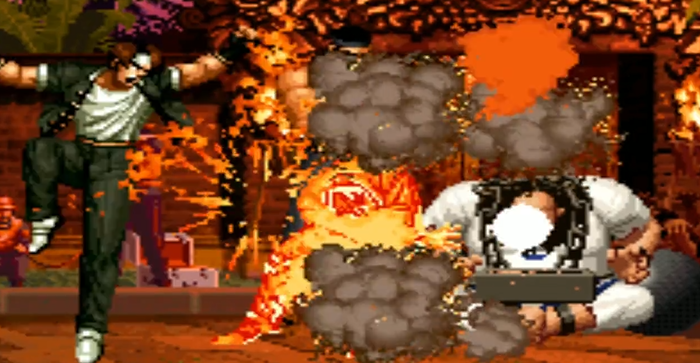 拳皇97草稚京升龙怎么摇1