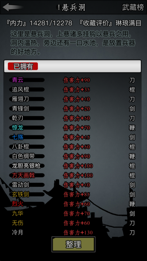 放置江湖的装备有哪些实际价值1