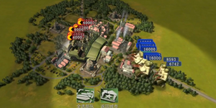 二战风云一百万步兵怎么打3