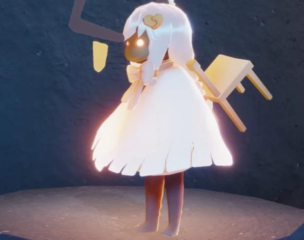 光遇白斗麻花辫怎么搭配1