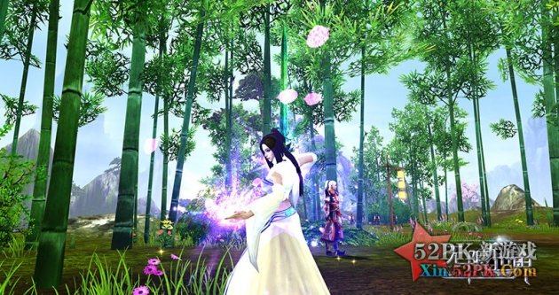  紫气东来——《无限世界》女武侠技能截图